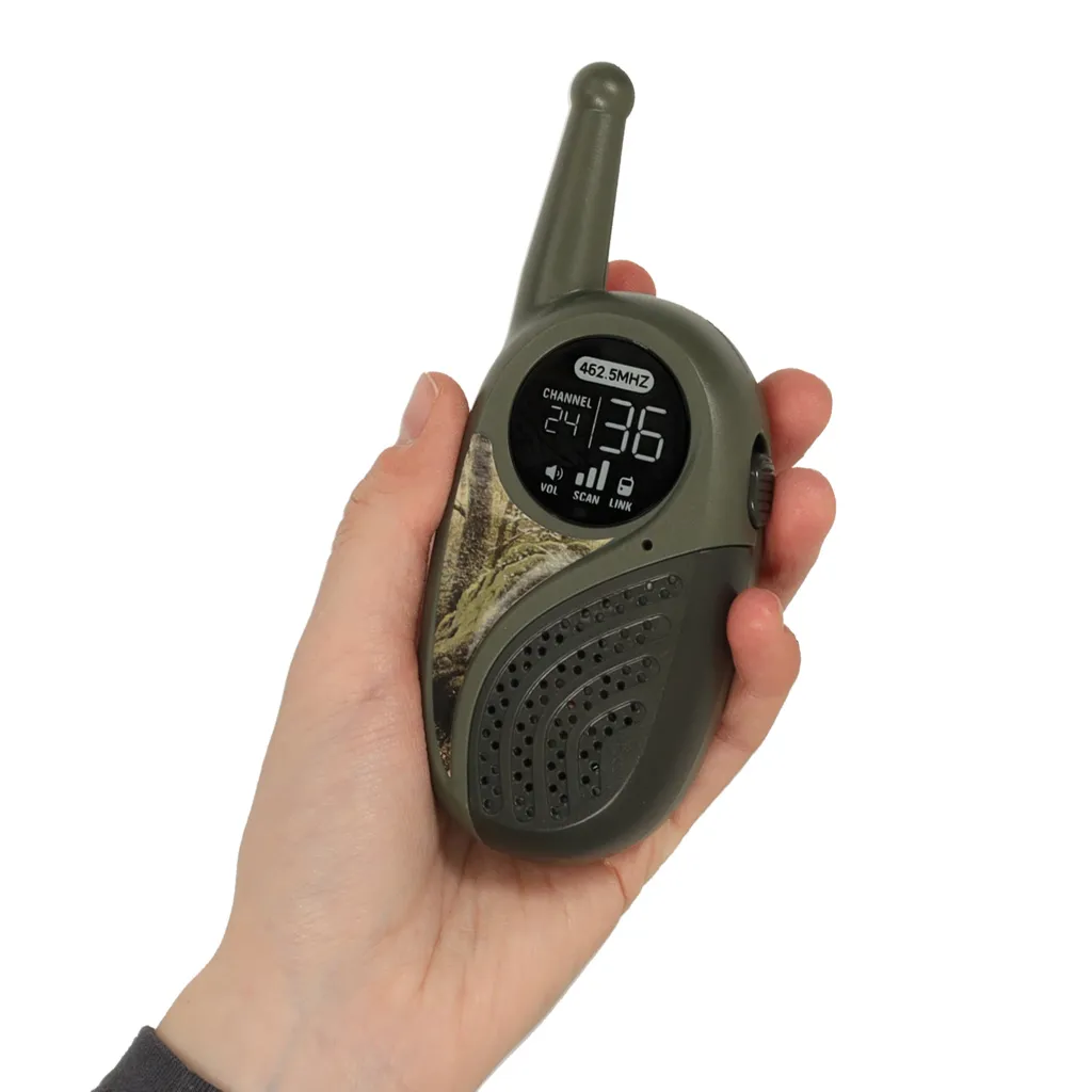 walkie talkie set s pbx-om za djecu kaki boje - slika 7
