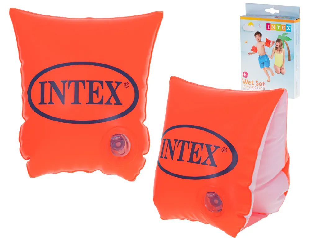 intex narukvice na napuhavanje za plivanje narančaste - slika 2