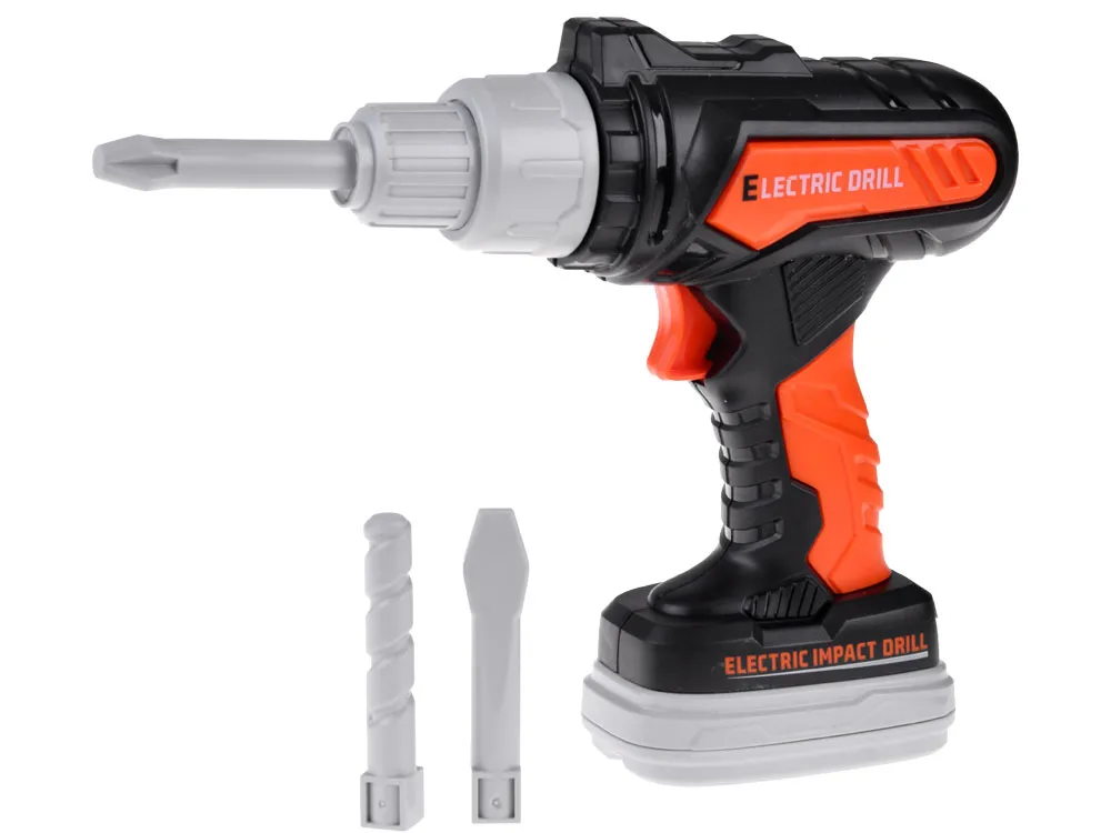 veliki set alata diy sivo-narančasti - slika 5