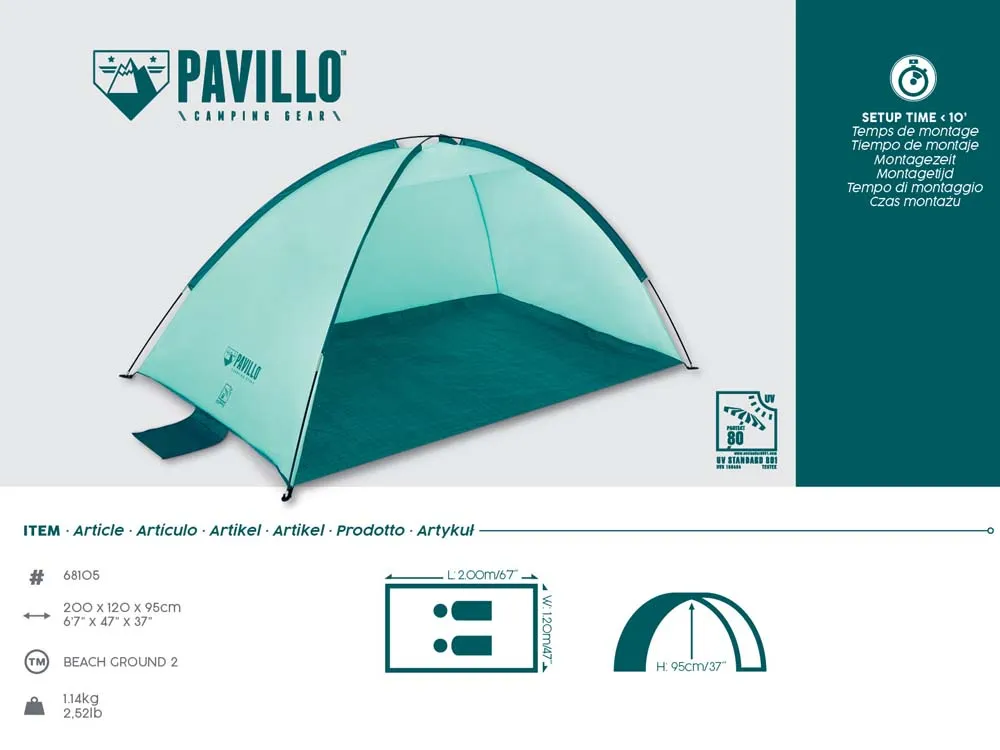 bestway pavillo šator 68105 - slika 6