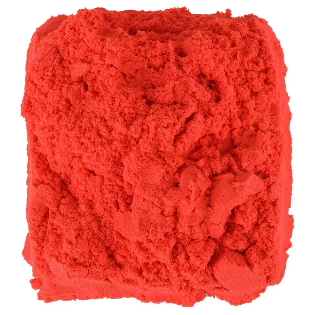 kinetički pijesak 1kg u vreći crveni - slika 3