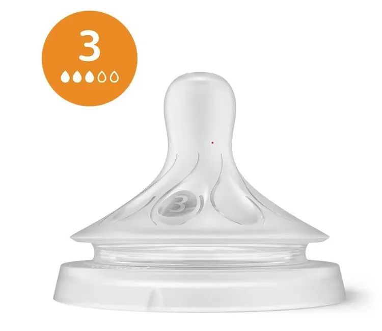 philips avent responsive natural set od 3 duda za bočicu s 3 različita protoka - slika 2
