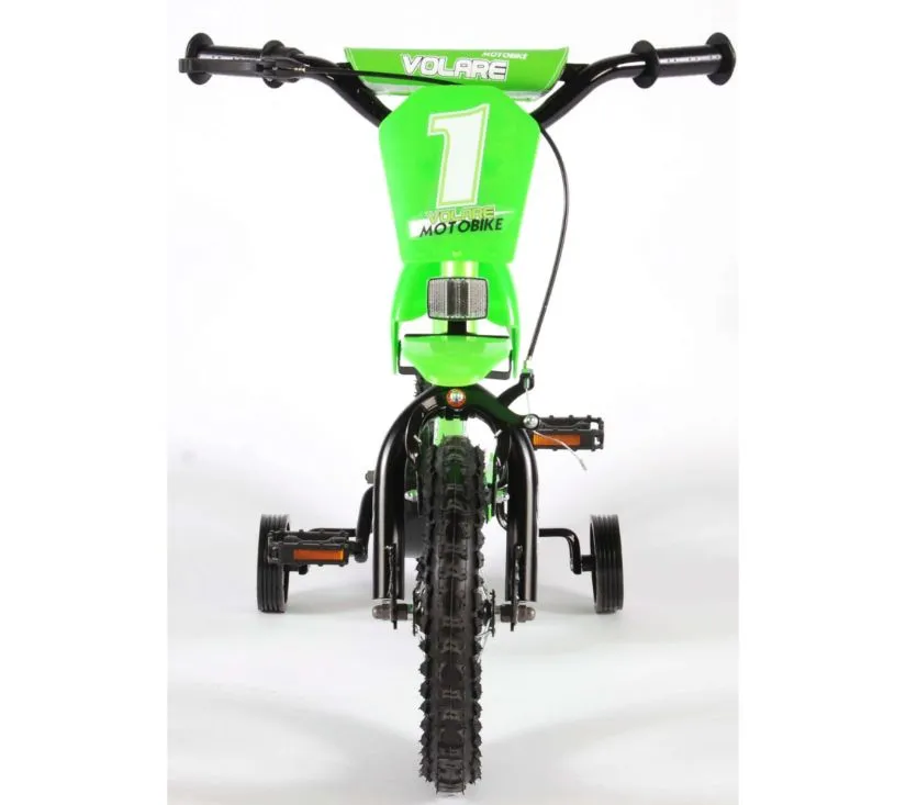 volare dječji bicikl - motor 12" zeleni - slika 11