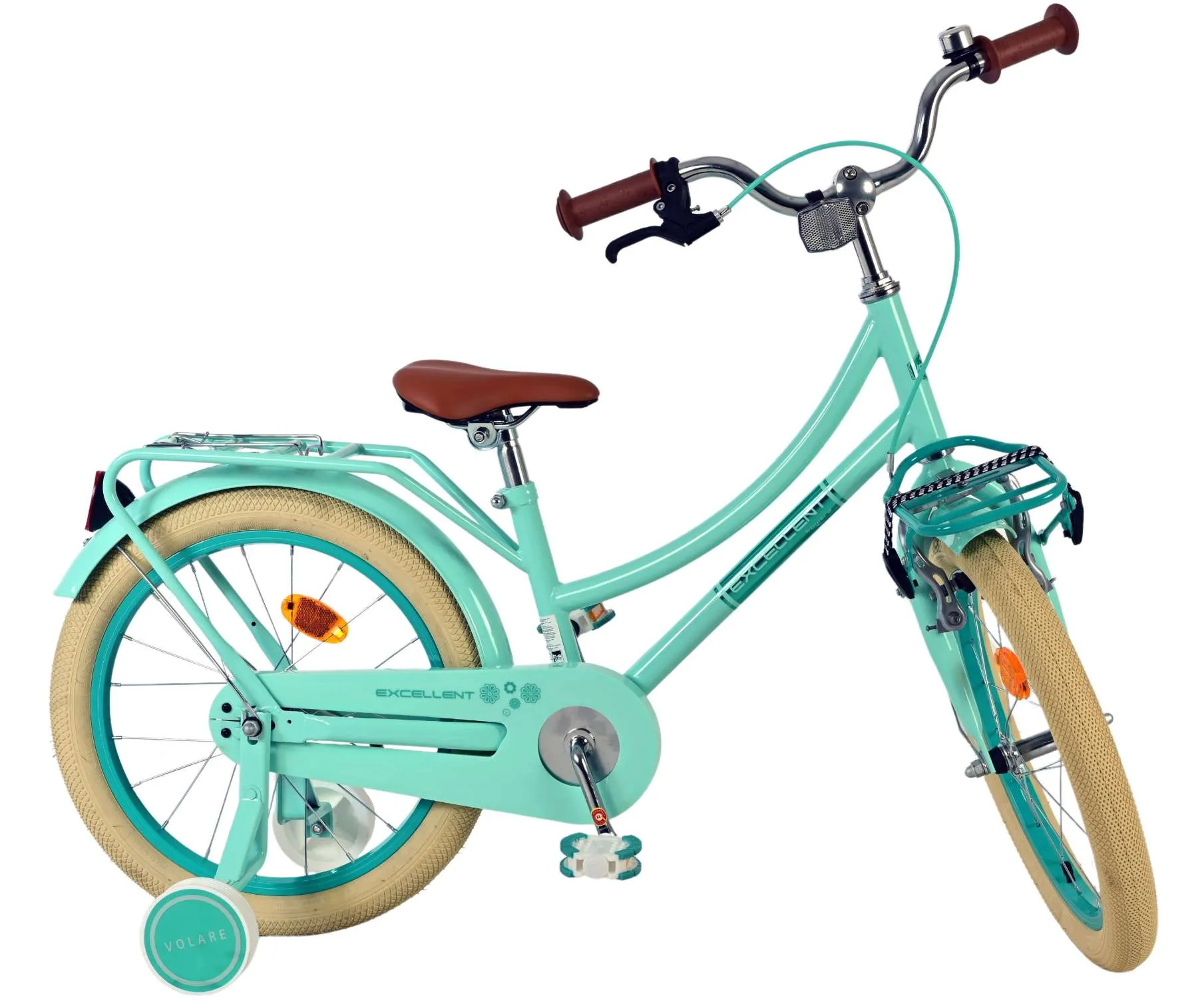 volare dječji bicikl excellent 18″ zelene boje - slika 11