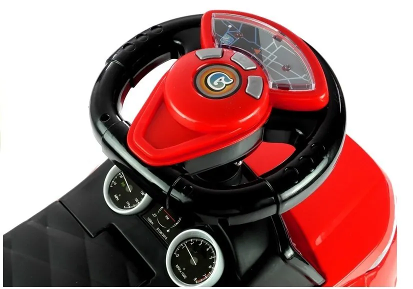 dječja guralica auto 613w crveni - slika 5