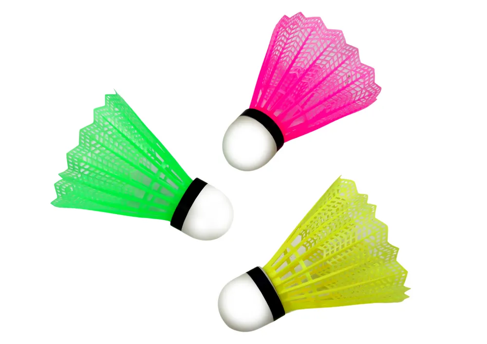 set šarenih lopti za badminton 3 komada - slika 3