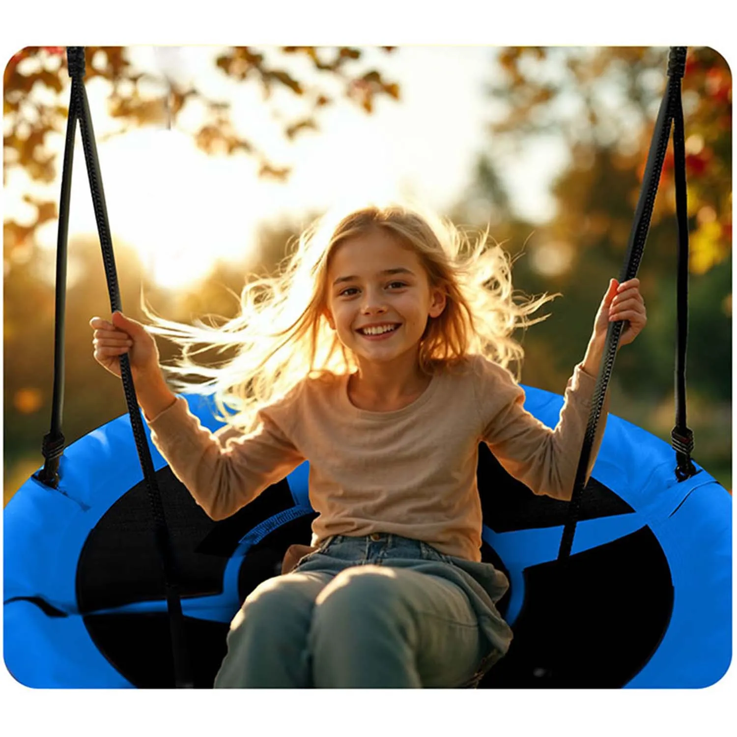 neo-sport swingo ljuljačka rodino gnijezdo, 100 cm - slika 7