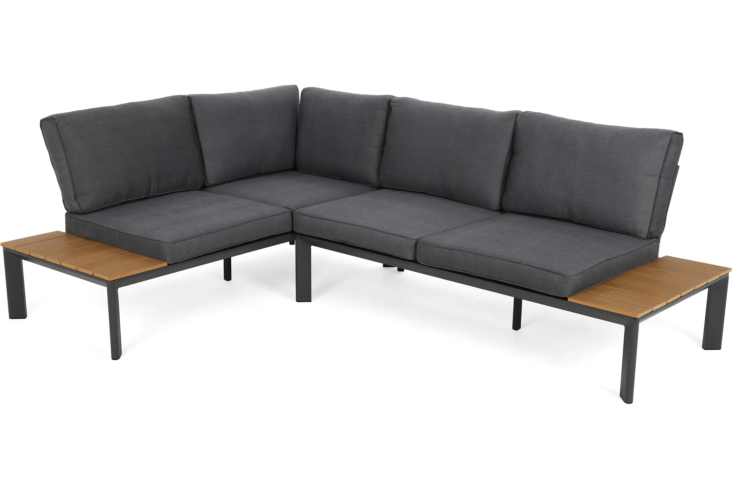 kutna sofa nicea tamno siva / siva - slika 4