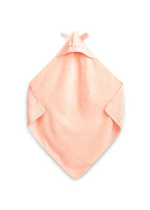 ručnik za kupanje pink zeko 90 x 90 cm - slika 3