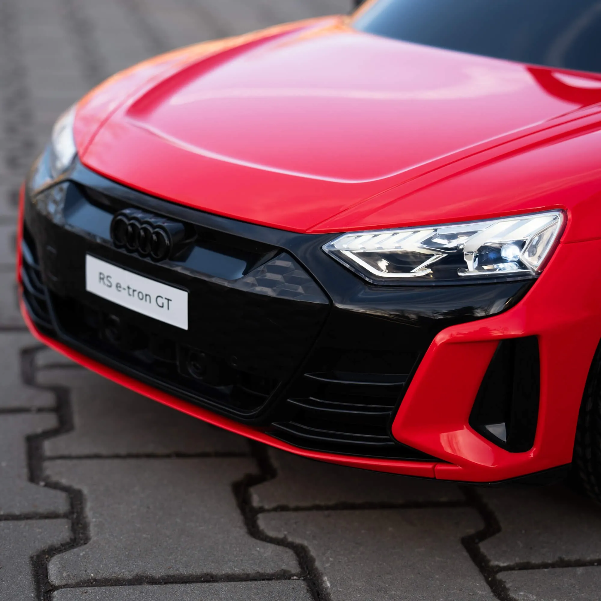 dječji automobil na akumulator audi, crveni 103 x 58 x 41 cm - slika 11
