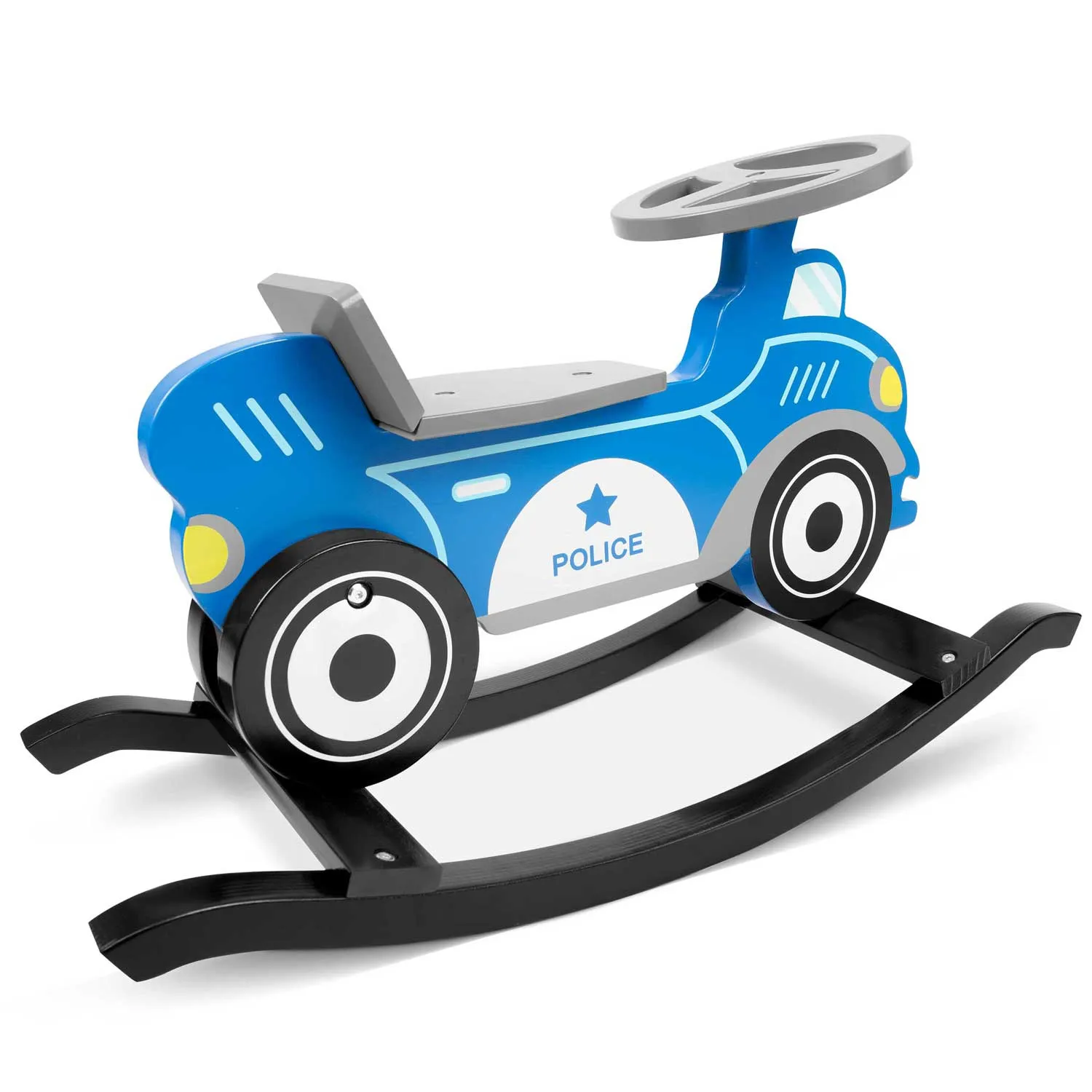 ricokids automobil za ljuljanje policija - slika 5