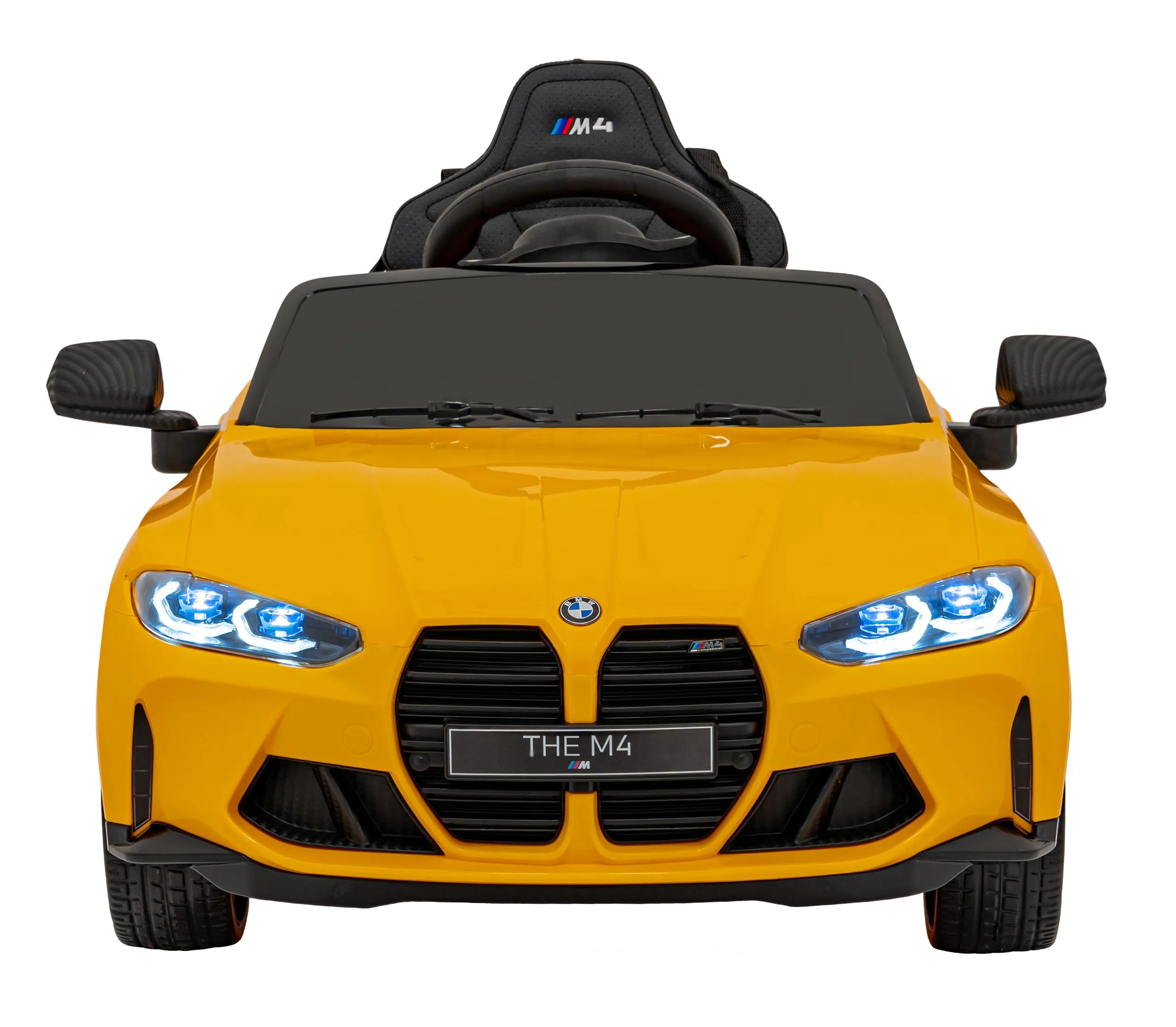 automobil bmw m4 na akumulator žuti - slika 4