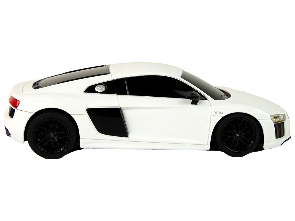 rastar audi r8 na daljinsko upravljanje 1:24 bijeli - slika 5