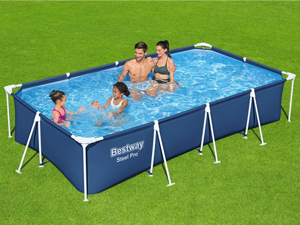 bestway montažni bazen s pumpom 400x211 cm 56424 - slika 3