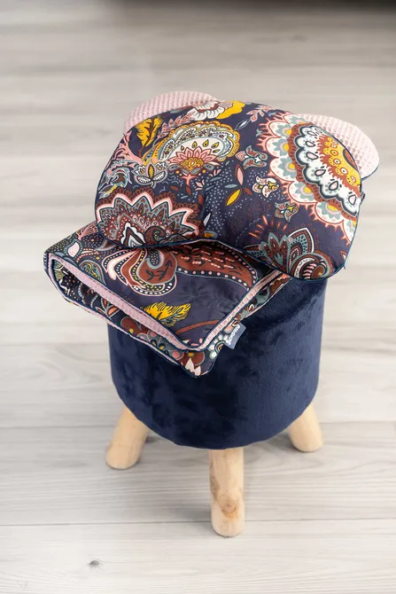 set za kolica waffle dekica jastuk cvjetni - slika 4