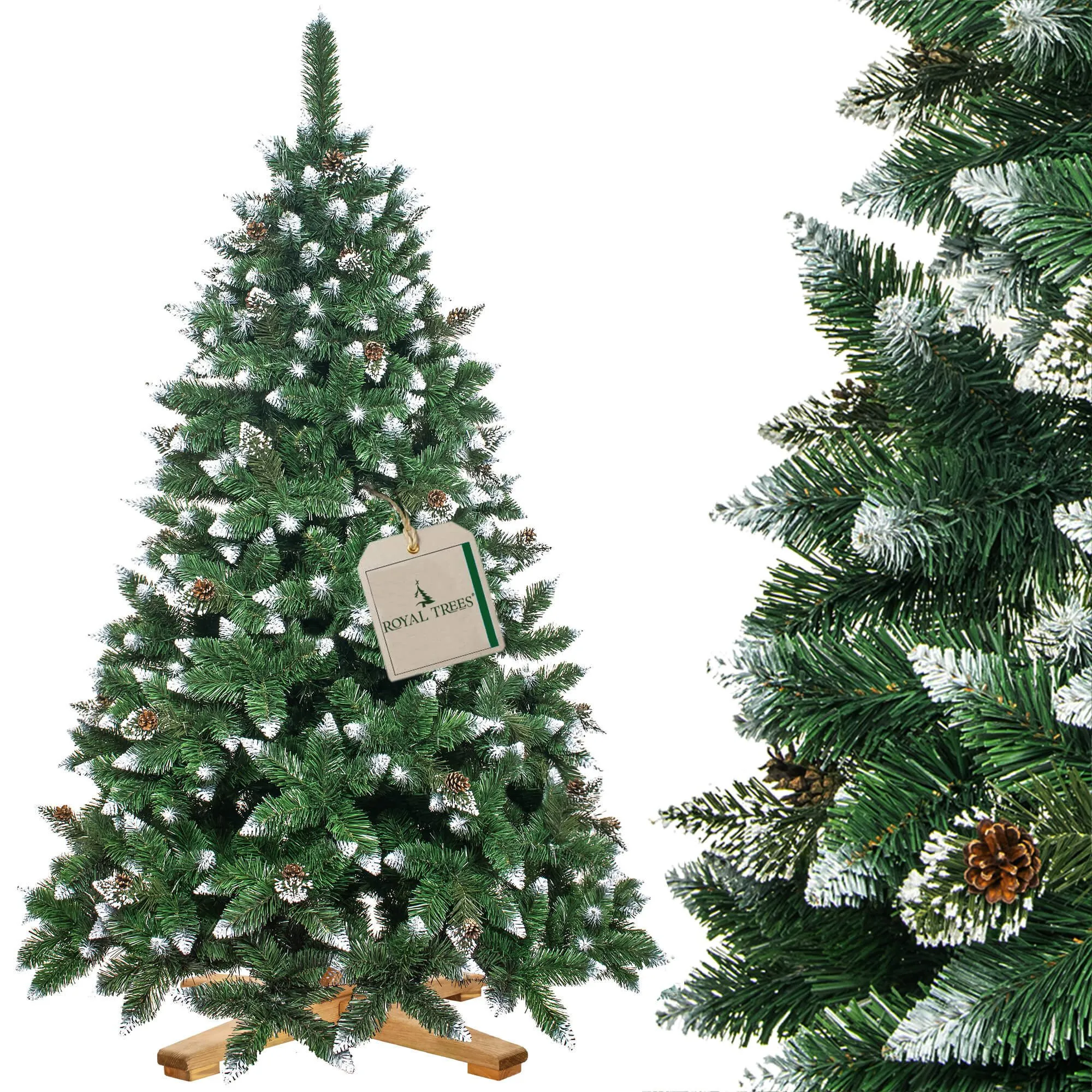 royal trees umjetna božićna jelka dijamantna premium 240 cm - slika 13