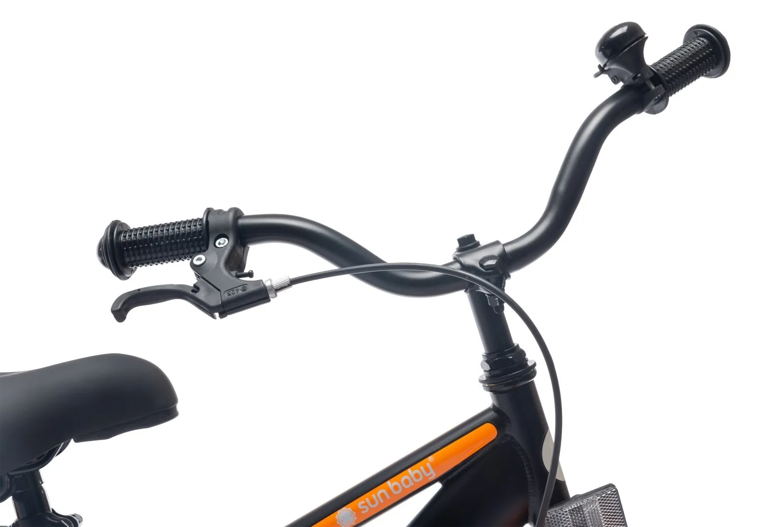 dječji bicikl guralica tracker 14" crno - narančasti - slika 4