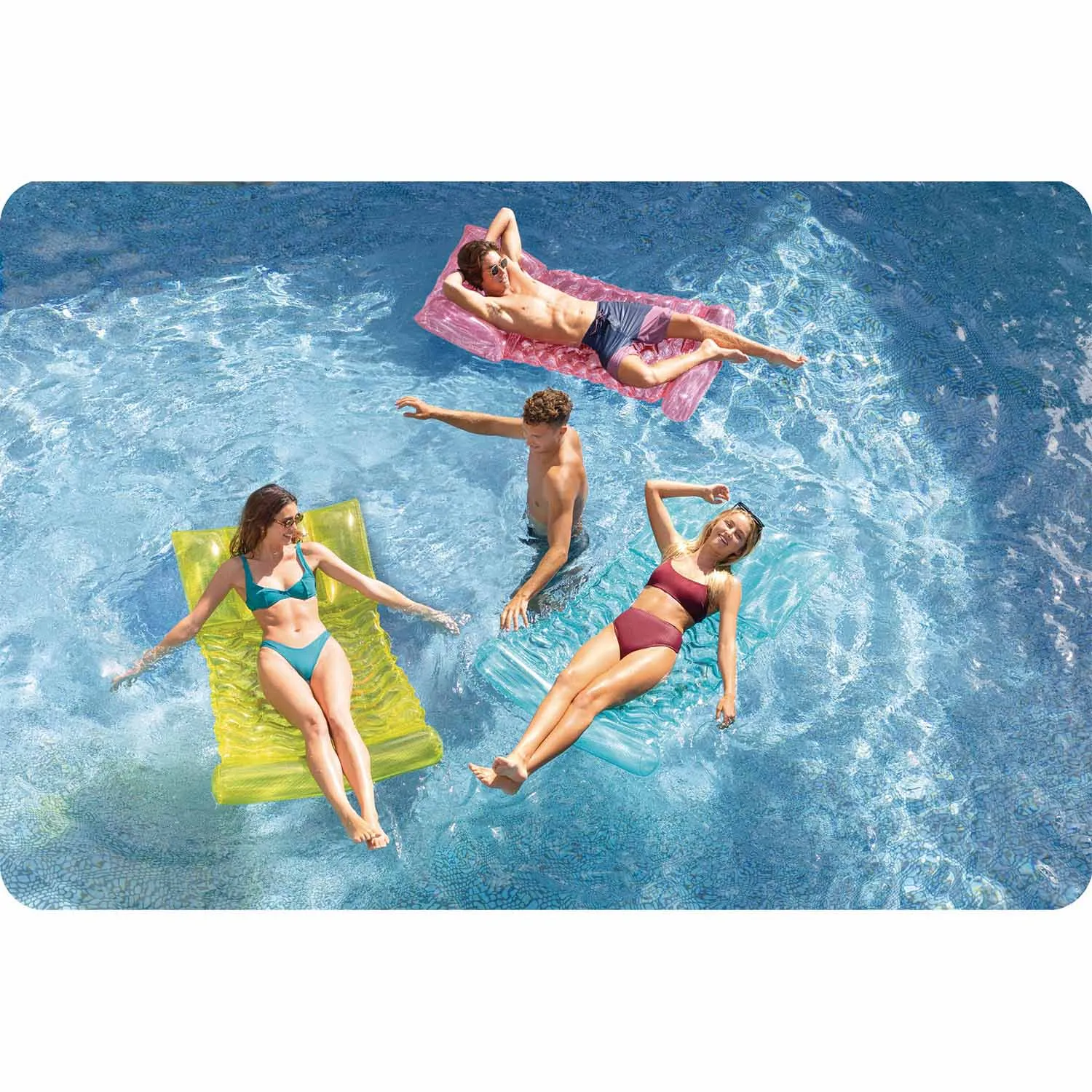 intex 58725 ružičasti madrac za plivanje - slika 4
