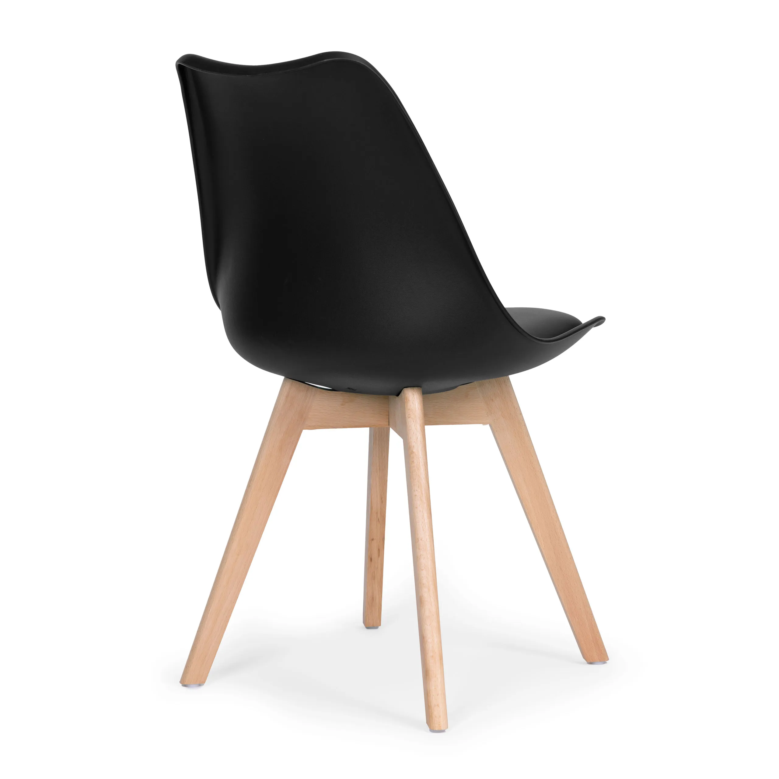modernhome set od 4 stolice - crna - slika 7