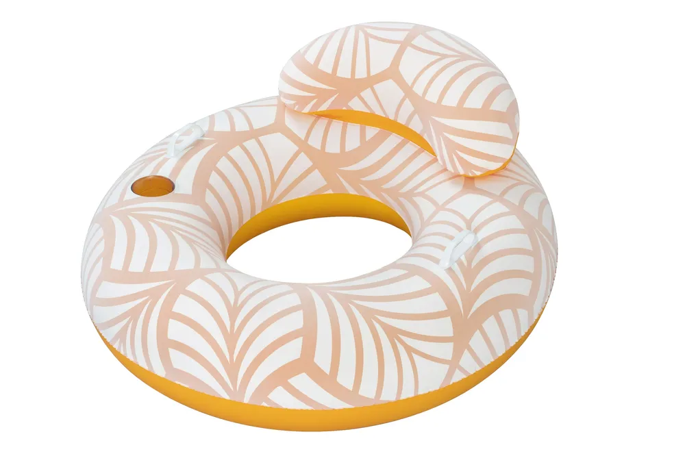 bestway 43643 fotelja na napuhavanje 118cm narančasta - slika 3