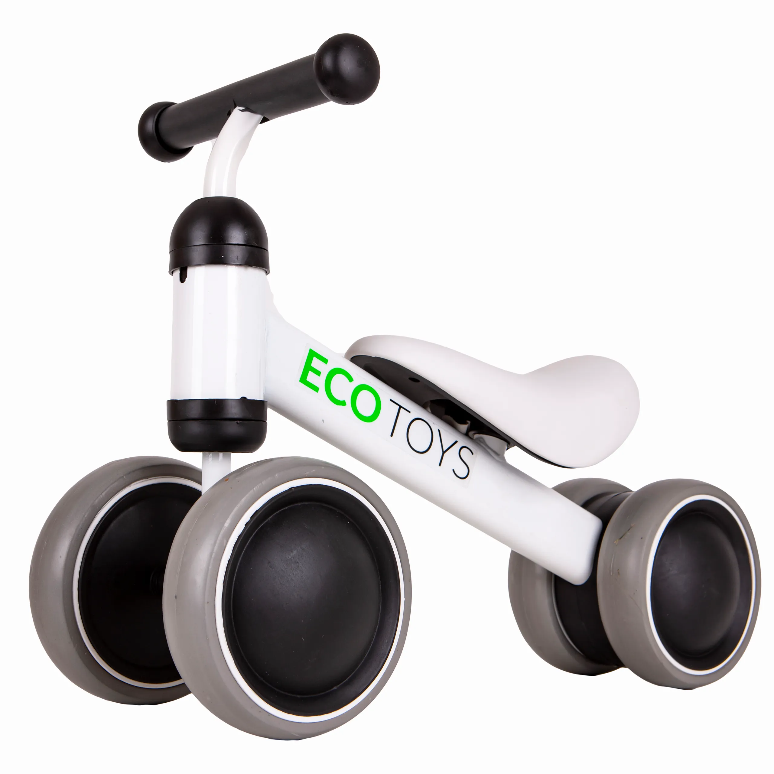 ecotoys dječji mini bicikl guralica bijeli - slika 4