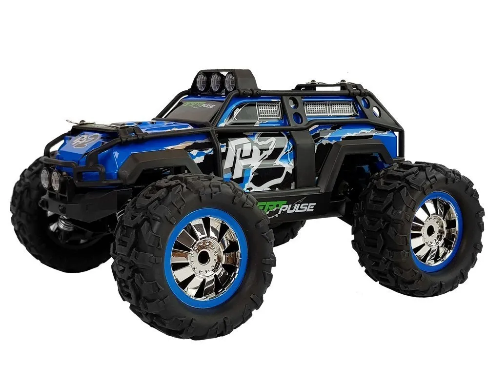 terenski automobil na daljinsko upravljanje plavi - slika 3