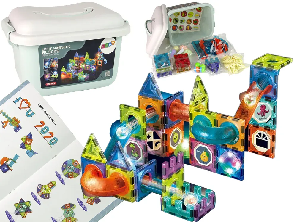 magnetski labirint za kuglicu 75 elemenata - slika 2