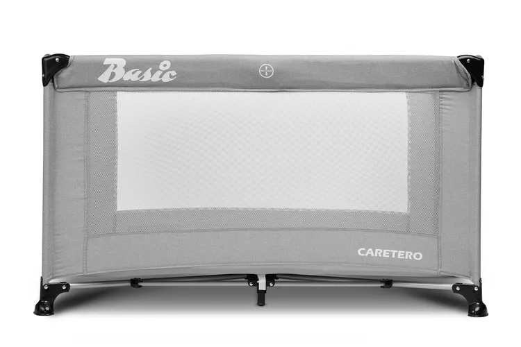 caretero krevetić basic svjetlo sivi - slika 6
