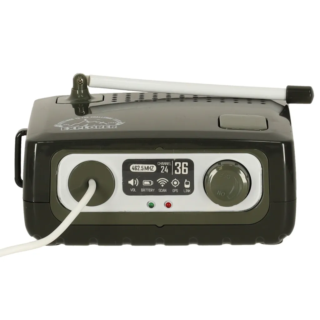 walkie talkie set s pbx-om za djecu kaki boje - slika 8