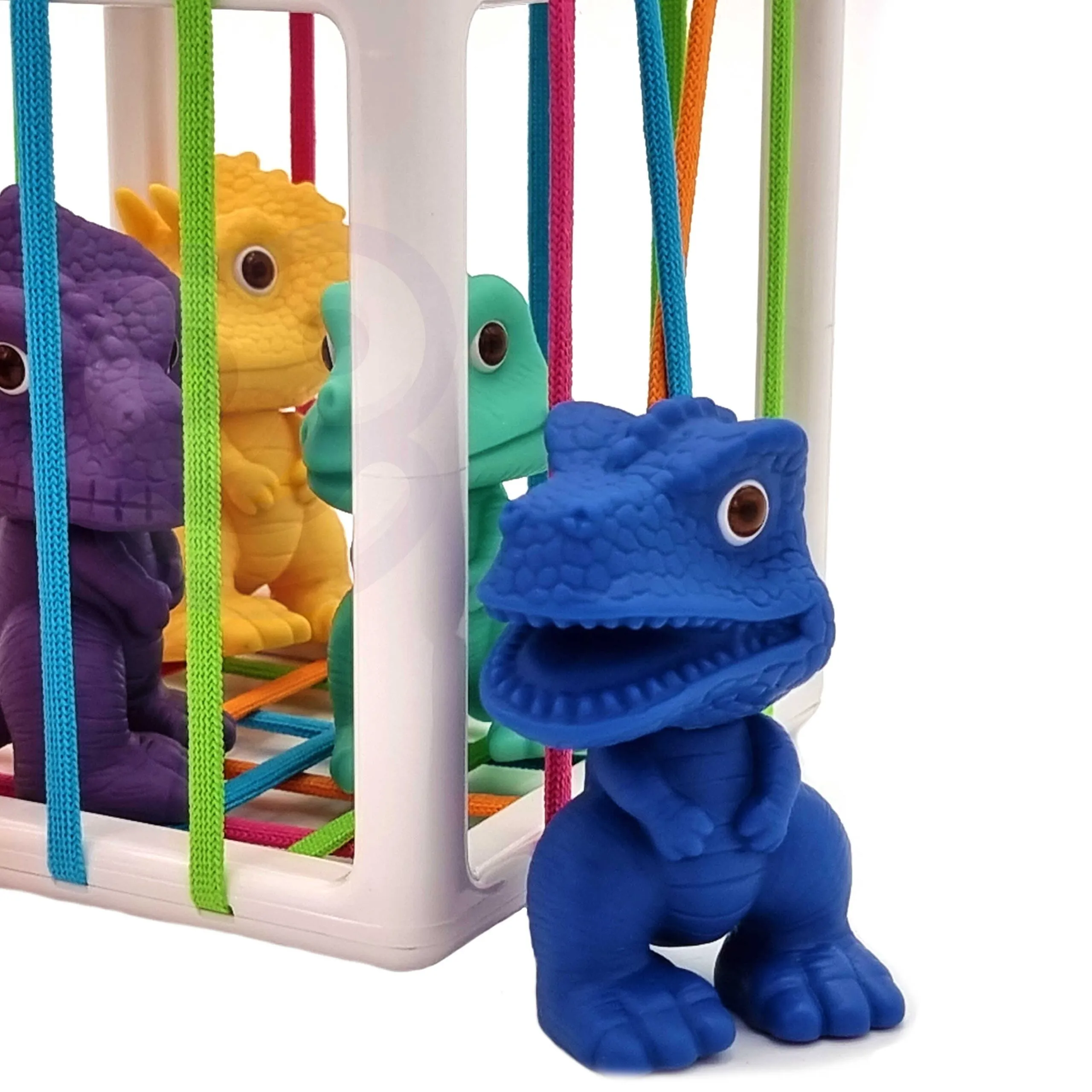 woopie fleksibilna senzorička kocka dinosaur - slika 6