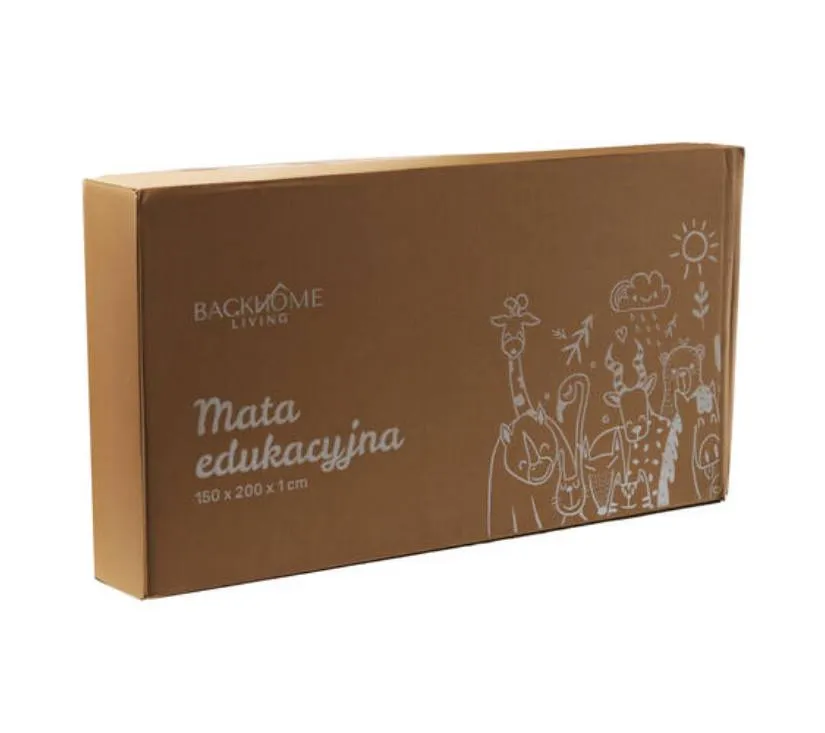 dvostrana podloga za igru životinje 150x200x1 cm - slika 3