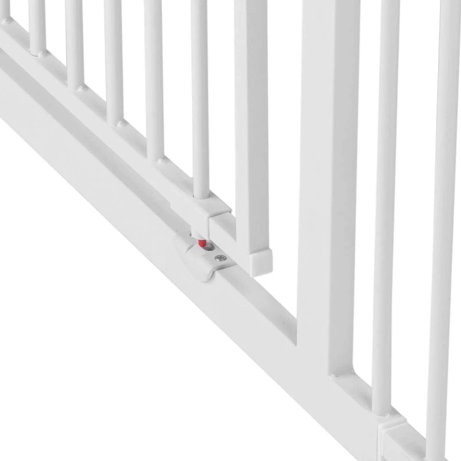 nukido sigurnosna vrata za djecu 75-85 cm bijela - slika 6
