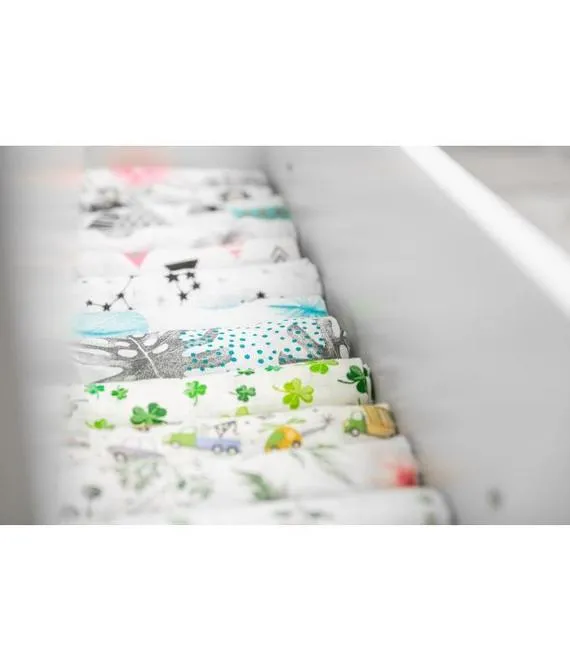 sensillo set muslin pelena 3 komada plavi - slika 7