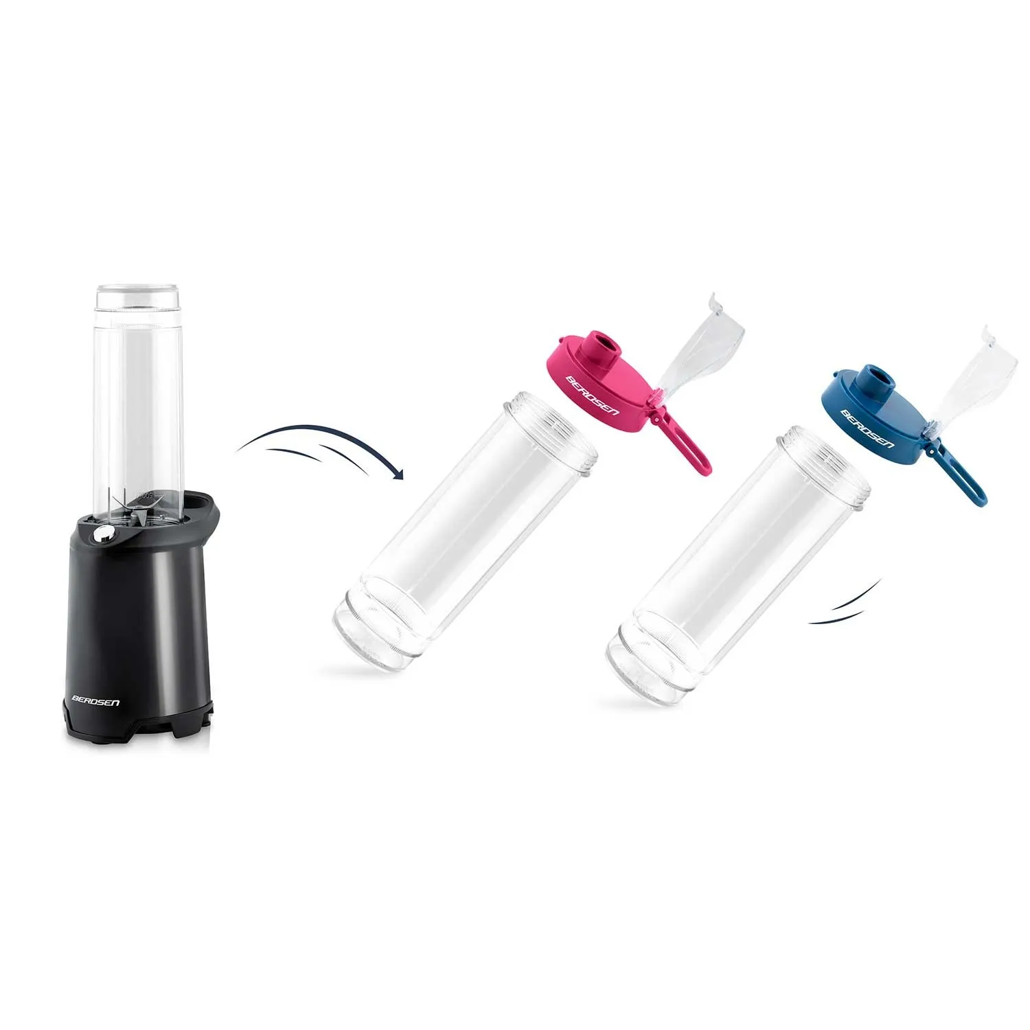 blender za smoothie 350w bd-752 berdsen crni - slika 4