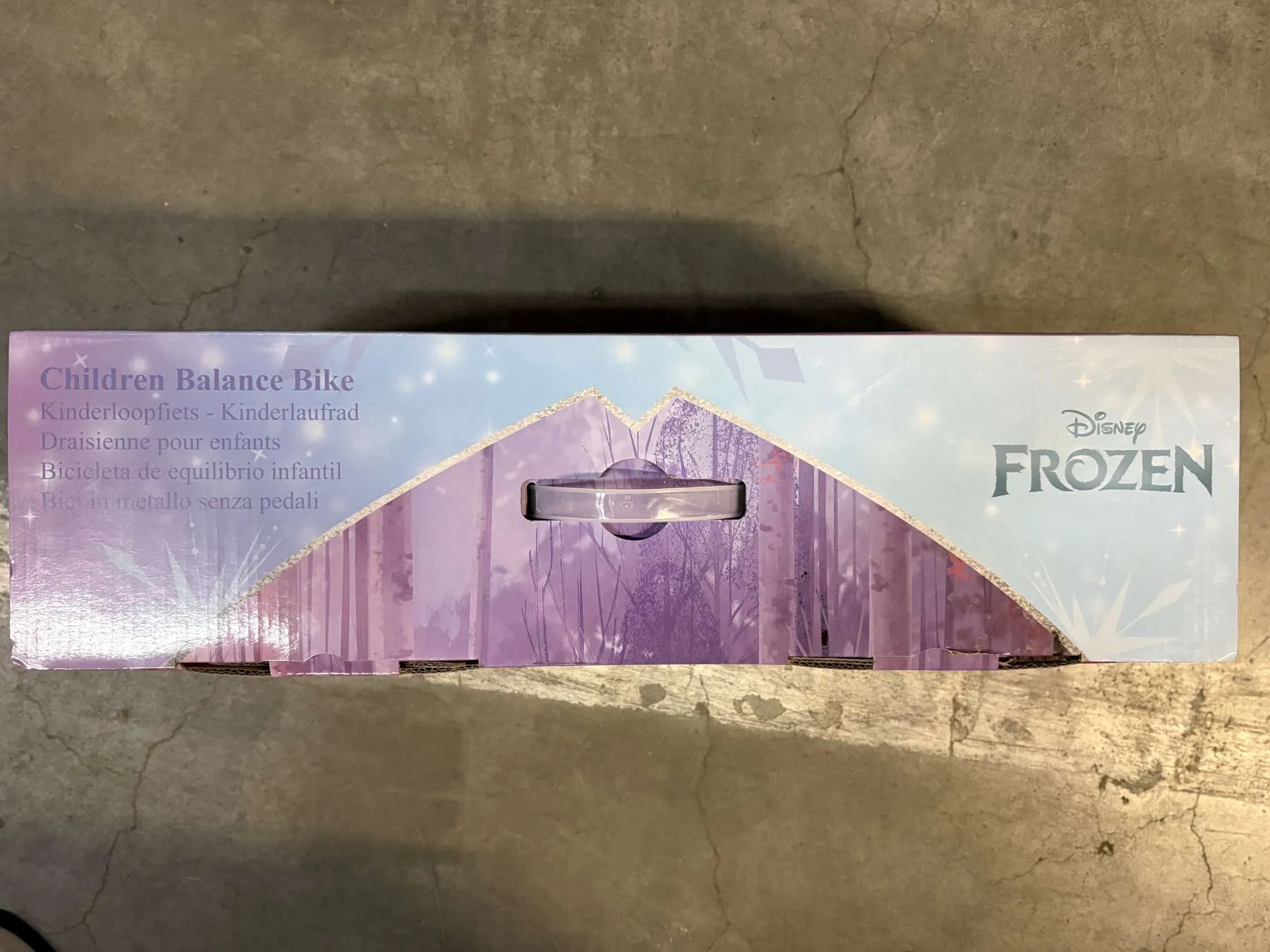 volare disney frozen bicikl bez pedala, metalni - slika 13