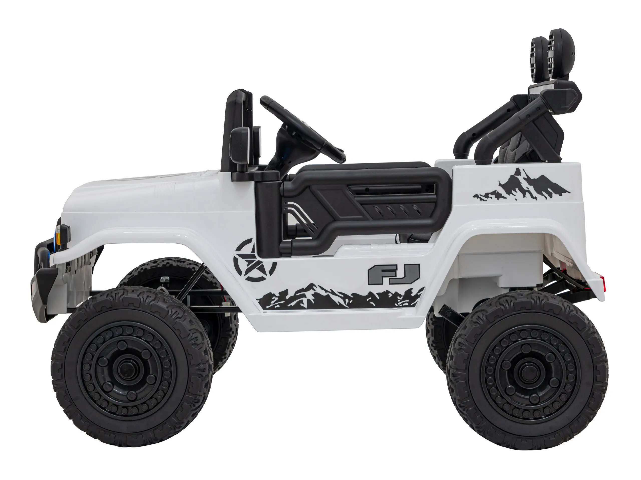 toyota fj cruiser, auto na akumulator, bijeli - slika 5