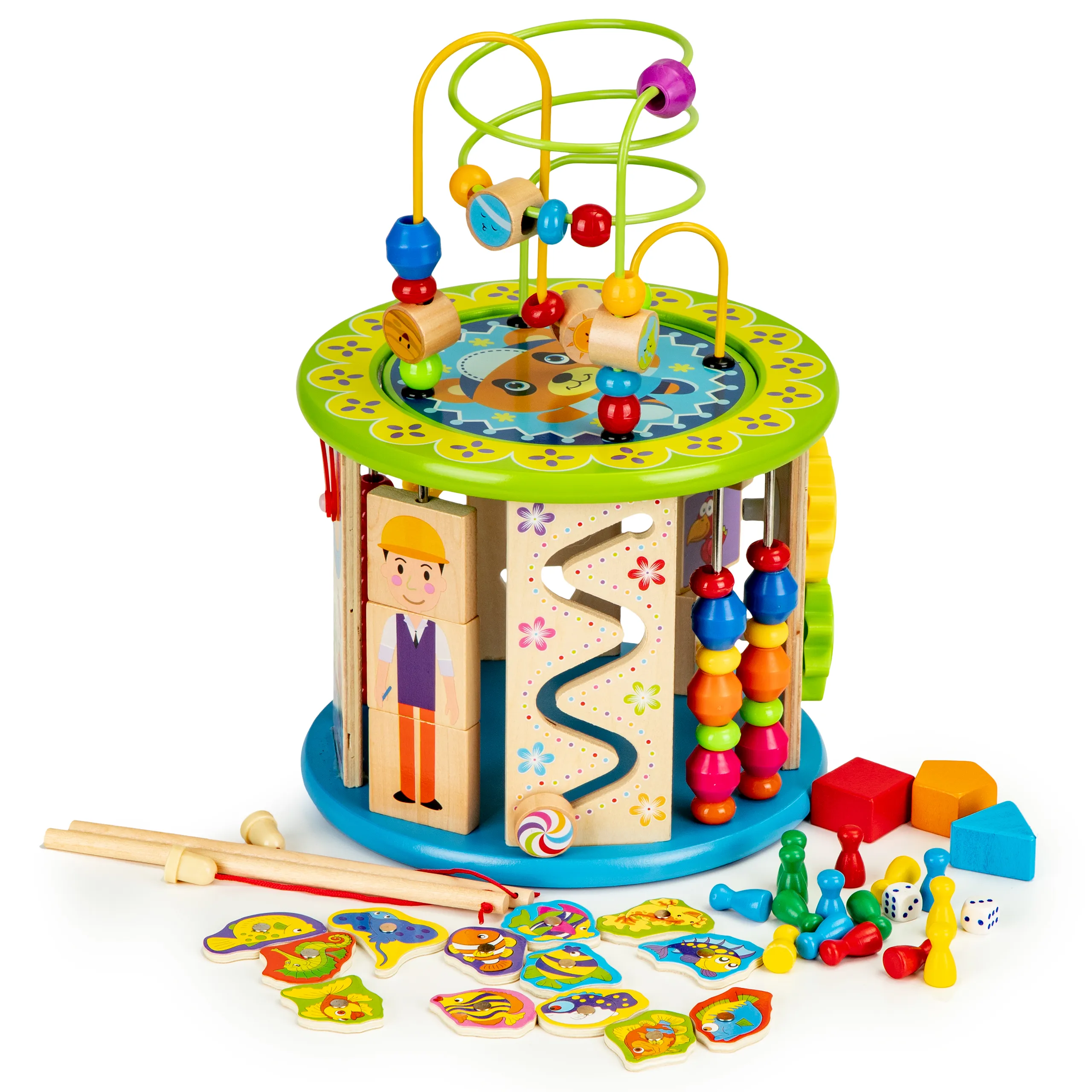 ecotoys drvena edukativna igračka - slika 2