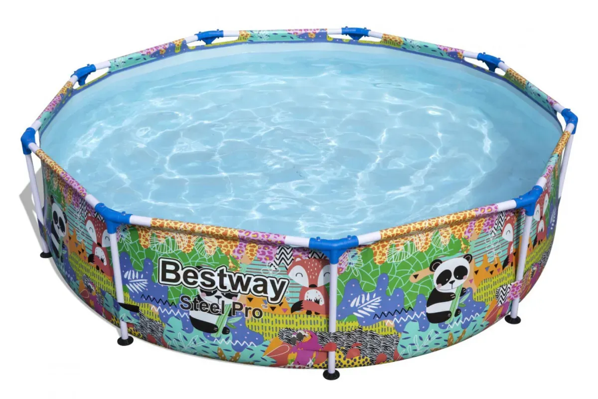 bestway montažni bazen, 274 x 66 cm, šareni - slika 2