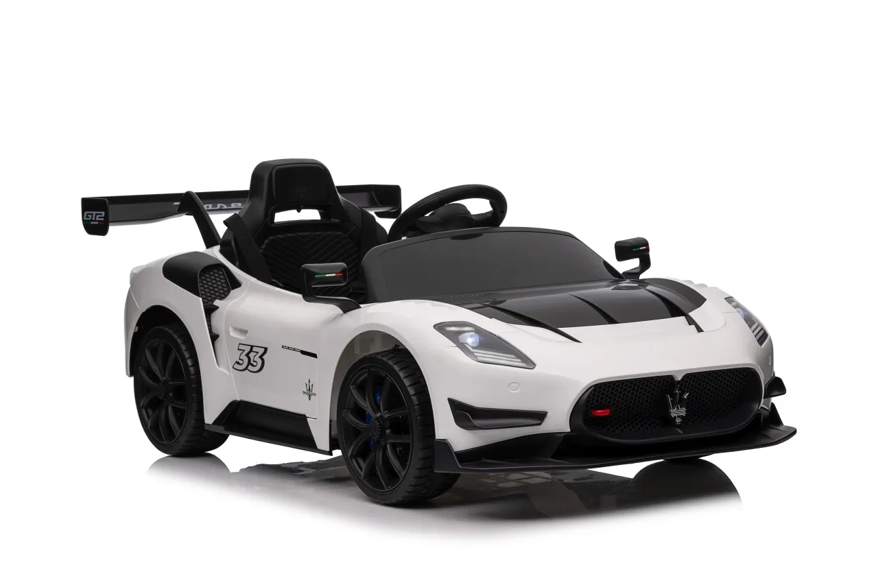 maserati mc20 gt2, auto na akumulator, bijeli - slika 7