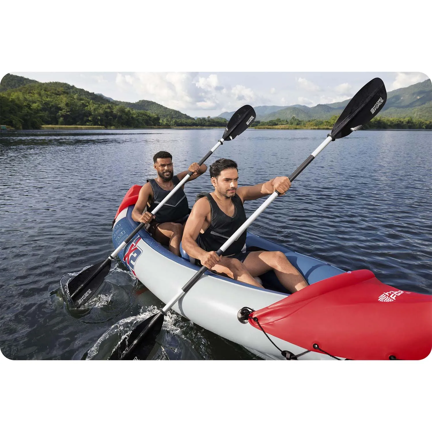 kajak na napuhavanje lite rapid x2 321 x 88 cm bestway 65077 - slika 8