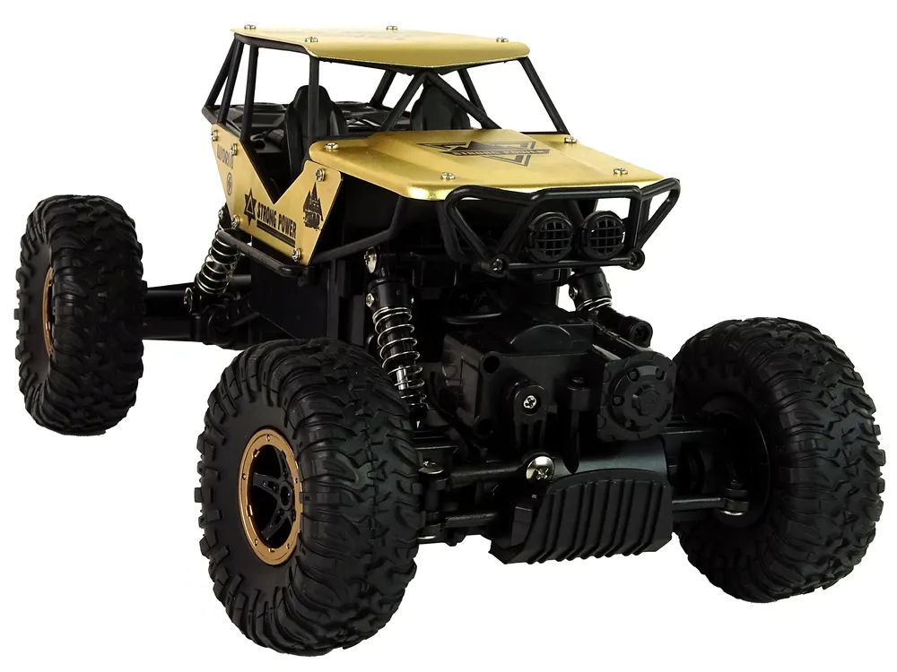 off road auto rc crno zlatni - slika 7