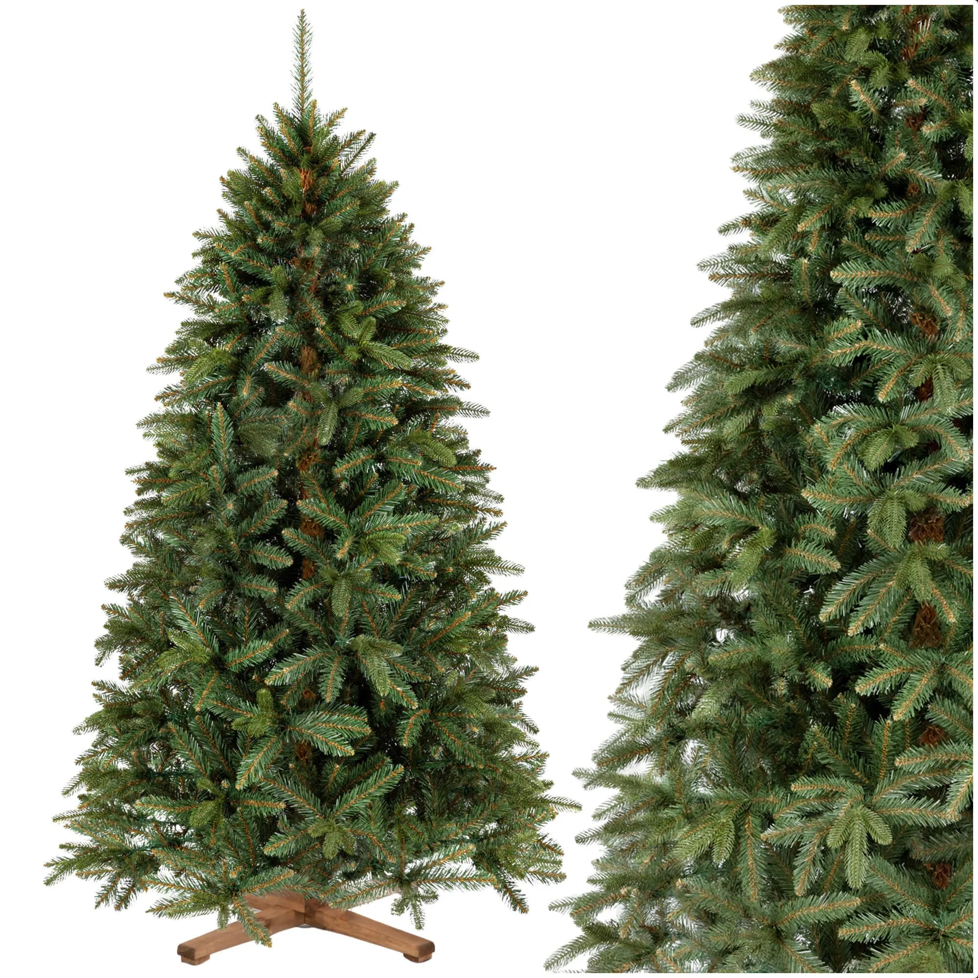 umjetno božićno drvce – sibirska jela pe premium 180 cm - slika 3