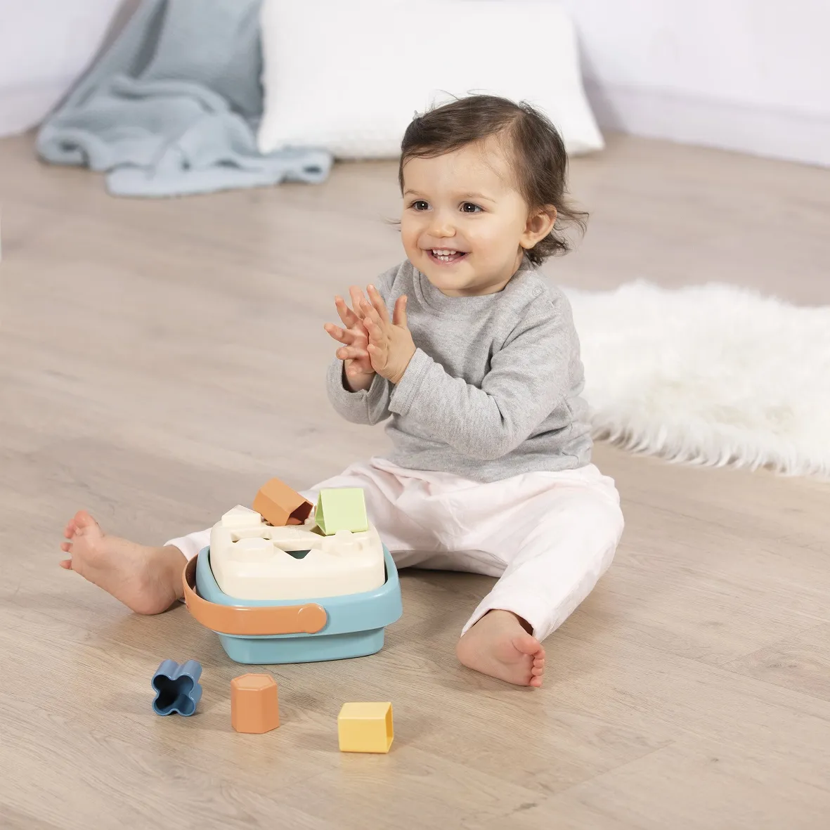 smoby sorter u košarici - zeleni - slika 4
