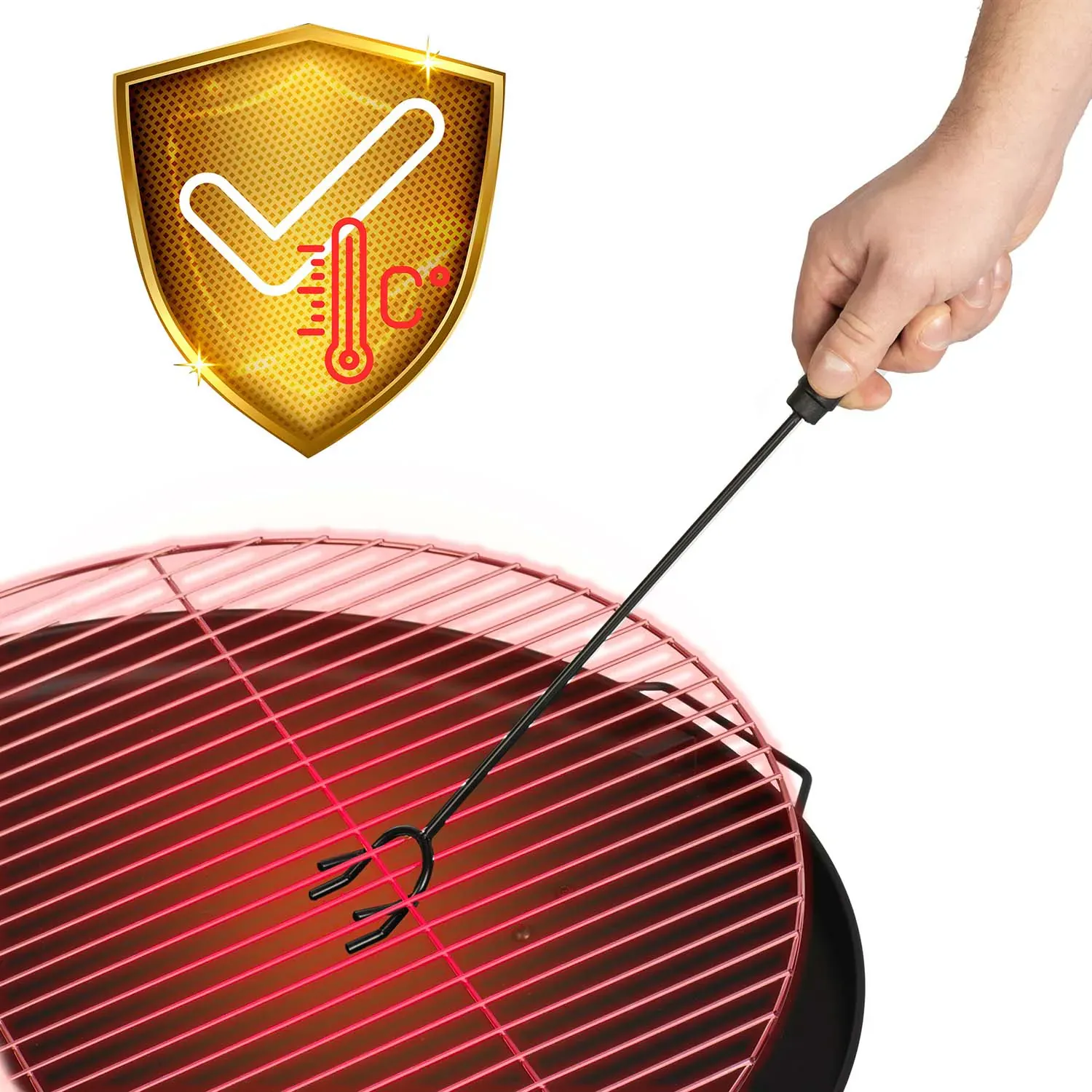 vrtni kamin s rešetkom 60 cm berdsen - slika 7