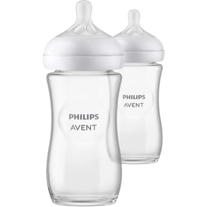 philips responsivna bočica od prirodnog stakla 2 × 240 ml - slika 3