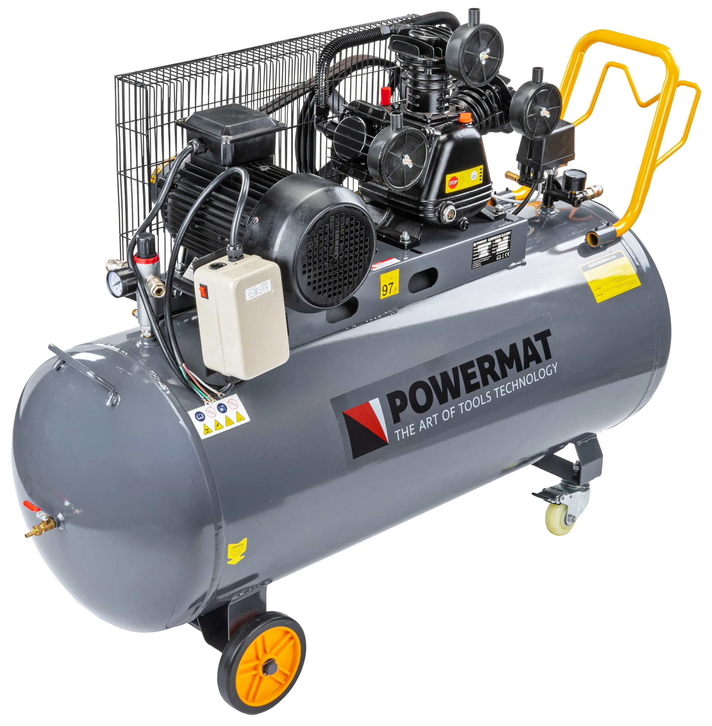 uljni kompresor pm-ko-200t – 400 v - slika 4