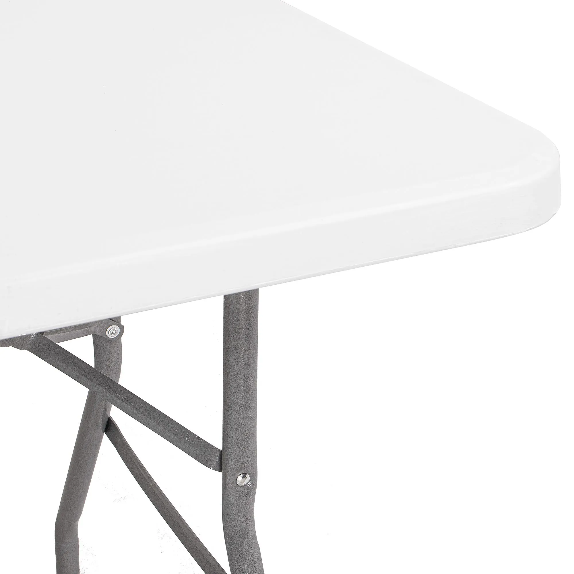 ugostiteljski sklopivi stol 240 x 75 cm, bijeli - slika 4