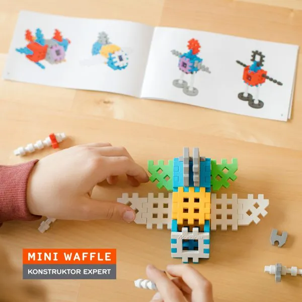 marioinex set waffle kockica konstruktor ekspert 301kom. - slika 5