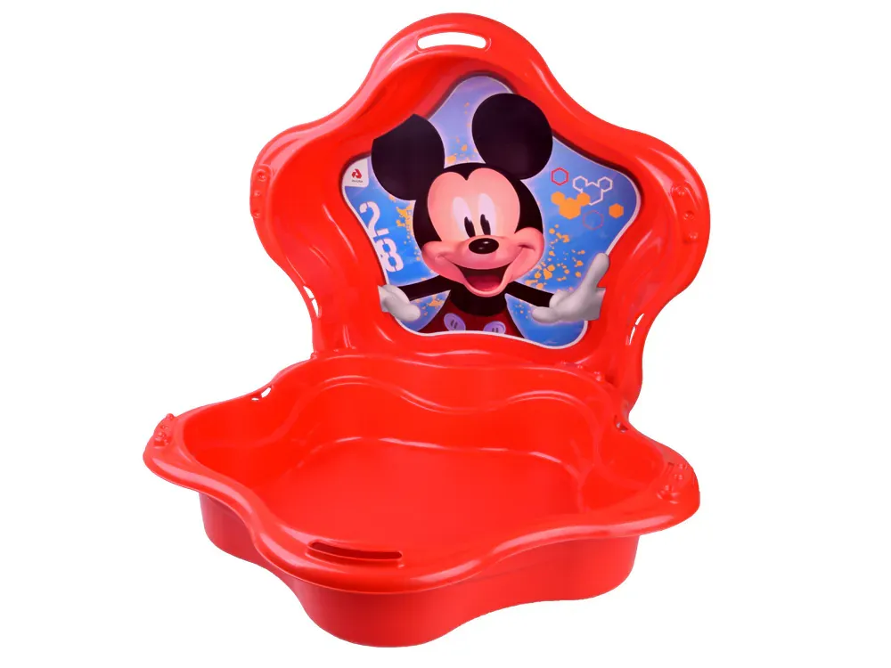 zatvoreni plastični pješčanik shell 2 u 1 bazen mickey mouse sp0884 - slika 6