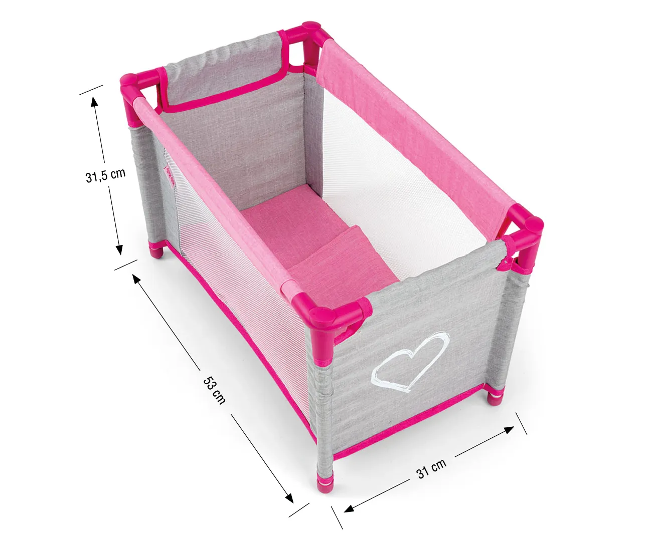 milly mally 3u1 set elsa pink - slika 6